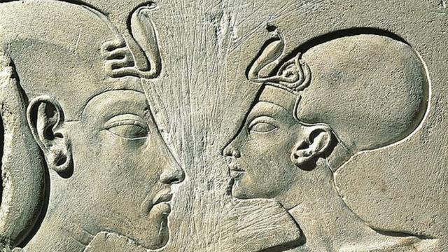 Akhenaton y nefertiti 