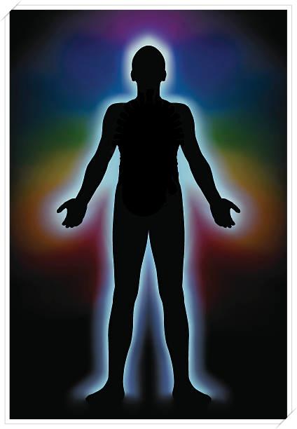 El aura es como un halo de luz