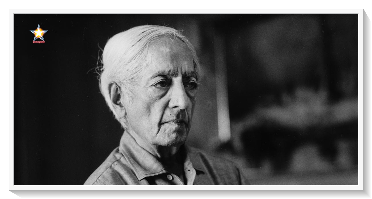 J krishnamurti