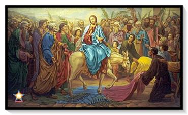 Jesus entra en jerusalem