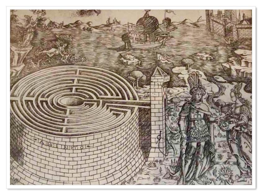Los laberintos de la gran obra alquimia