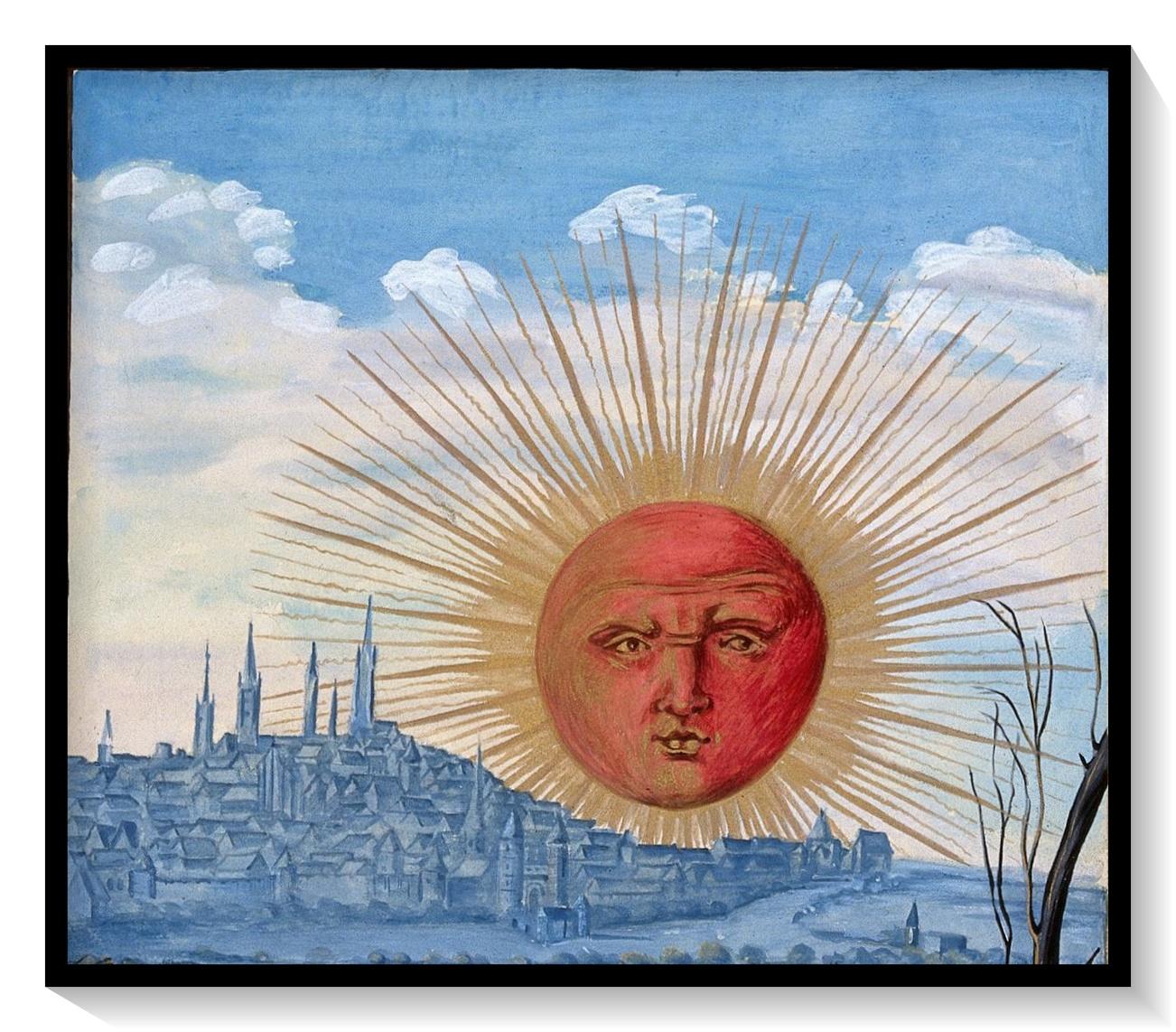 Sol rojo